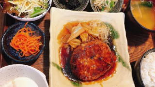 すき焼き風ハンバーグ